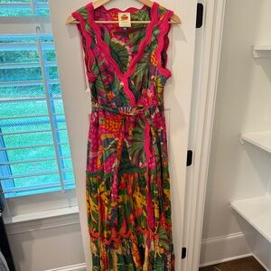 Farm Rio Tropical Maxi Dress – Size Small